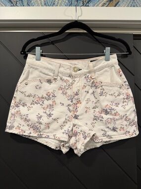 Rag & Bone Women’s Floral Cream High-Waist Shorts 25